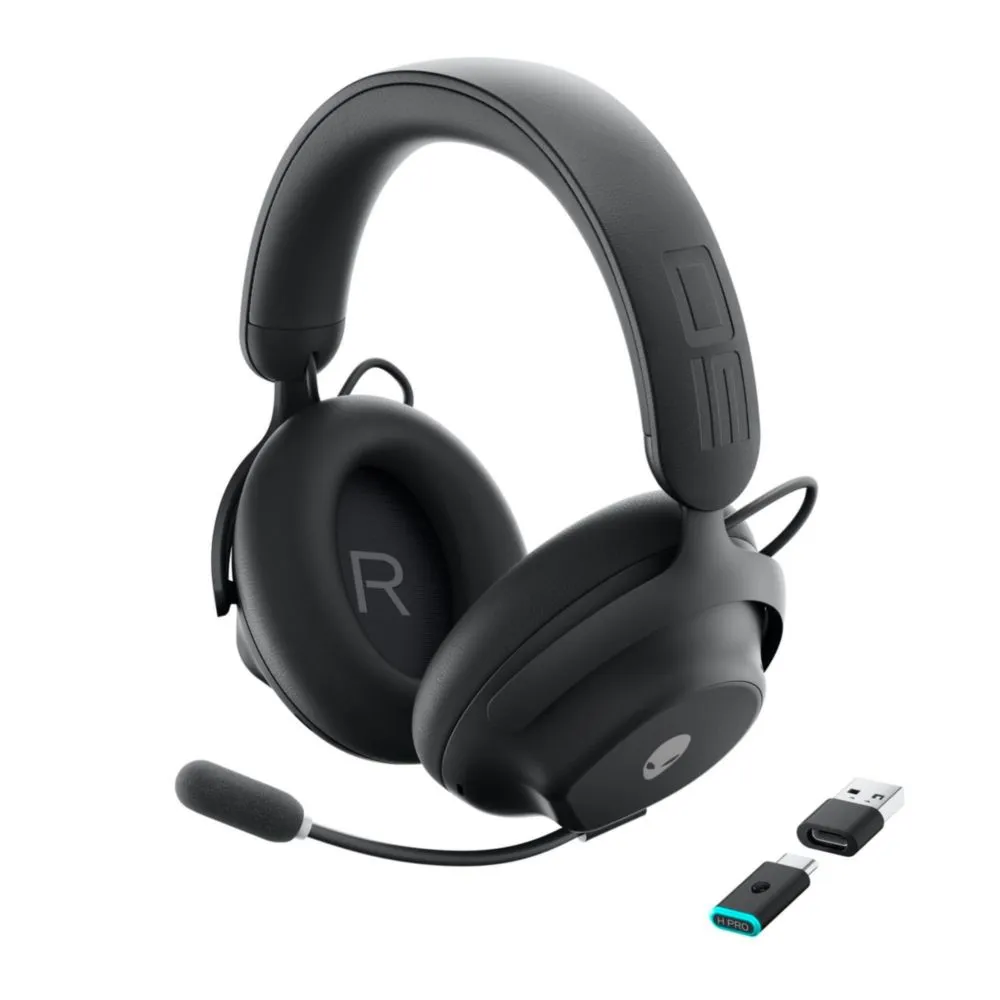Auriculares inalámbricos para juegos Alienware Pro: con cable/inalámbr