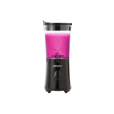 Licuadora Personal Zenith 350W con Vaso Portátil Negra