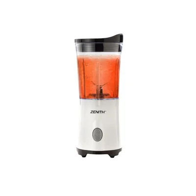 Licuadora Personal Zenith 350W con Vaso Portátil Blanca