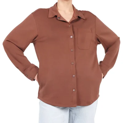 Blusa Manga Larga Botones Dex para Mujer