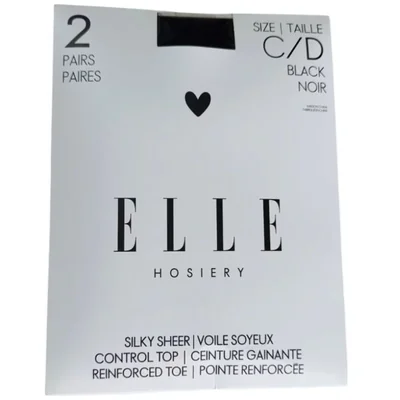 2 Pack Pantimedia Ajuste Perfecto Tacto de Seda Rachel Roy para Mujer