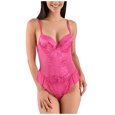 Body con Transparecia Y Encaje Rachel Roy para Mujer