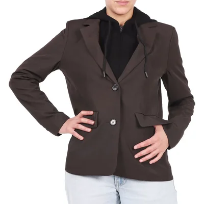 Blazer con Capucha Desmontable Dex para Mujer