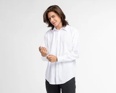 Camisa Casual Wall Street Regular Fit Lisa para Hombre