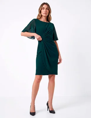 Vestido a la rodilla de fiesta map