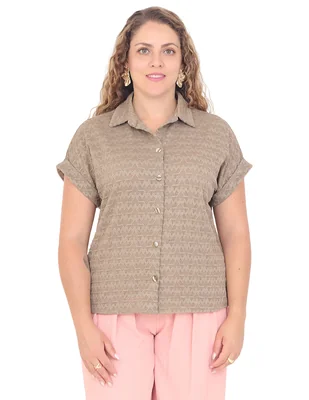 BLUSA GRUPO CARMEL manga Corta para mujer