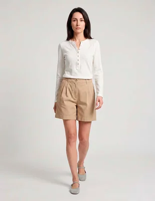 Blusa manga larga para mujer