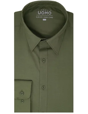 Camisa de vestir manga larga para hombre