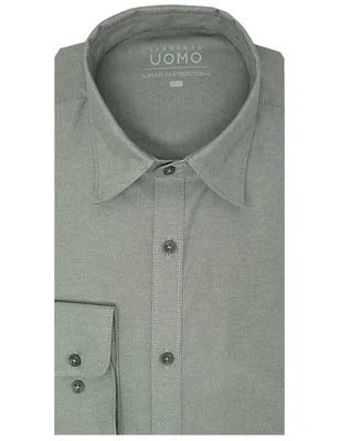 Camisa formal manga larga para hombre