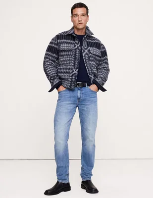 Chamarra casual con bolsillos para hombre