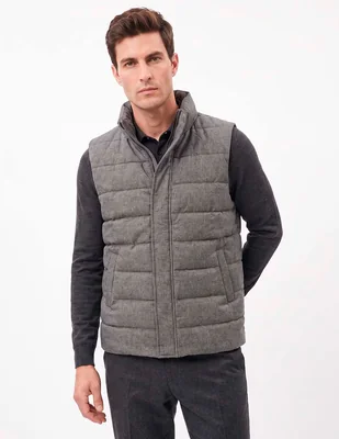 Chaleco capitonado para hombre