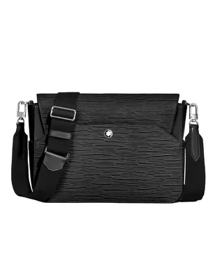 Bolsa messenger de piel para hombre