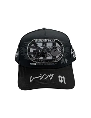 Gorra visera curva snapback casual para hombre