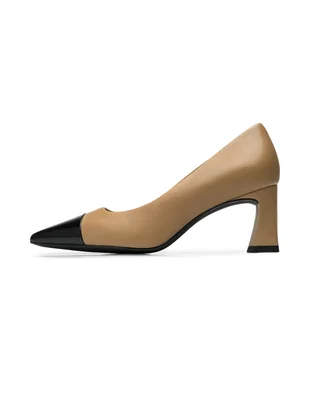 Zapatilla piel semivestir