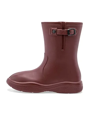 Bota para lluvia media pierna para mujer