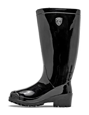 Bota para lluvia media pierna para mujer