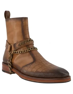 Bota de piel para hombre