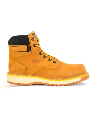 Bota industrial de piel