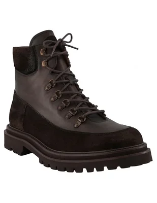 Bota de piel para hombre