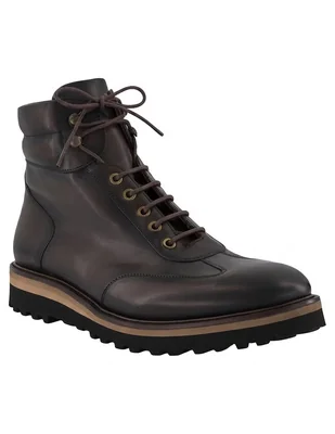 Bota de piel para hombre