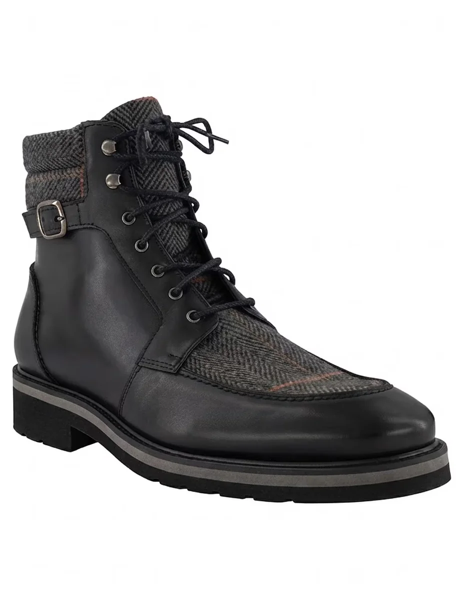 Bota de piel para hombre