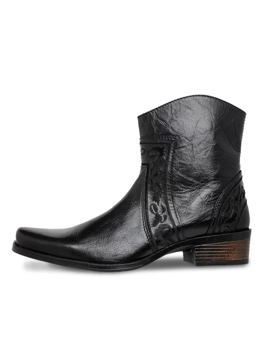 Bota de piel para hombre