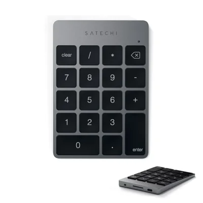 Teclado Numérico Satechi Slim Bluetooth USB‑C Gris Espacial
