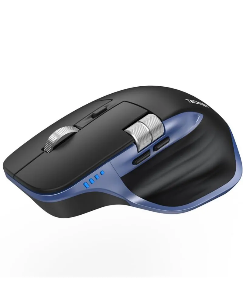 Ratón inalámbrico TECKNET Bluetooth recargable 6 DPI
