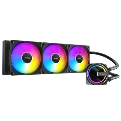 Enfriador de CPU Líquido AIO Antec Skeleton 360 ARGB 360 mm Negro