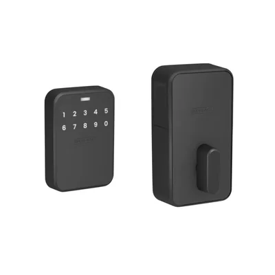 CERRADURA SCHLAGE Sense Pro UWB Inteligente Negro Mate