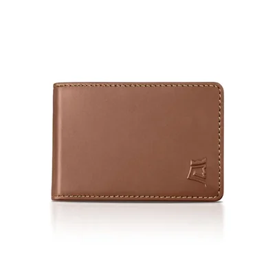 Billetera Kings Loot RFID color Bourbon con bolsillo para efectivo