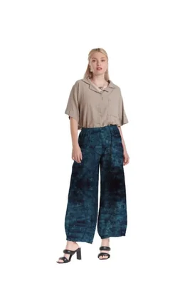 PANTALONES Oh My Gauze Savannah Zafiro Lavado 1