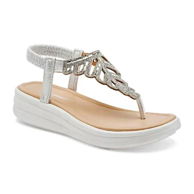 Moramora sandalia para mujer plata cod 147609-E