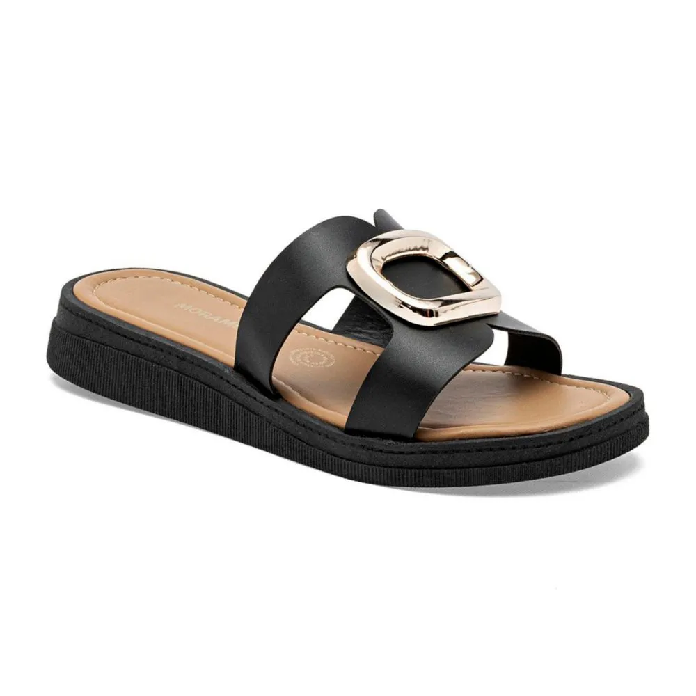 Moramora sandalia para mujer negro cod 147612-E