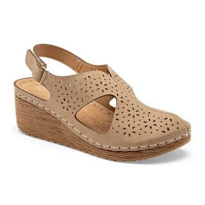 Mora Tierra sandalia para mujer beige cod 147303-E