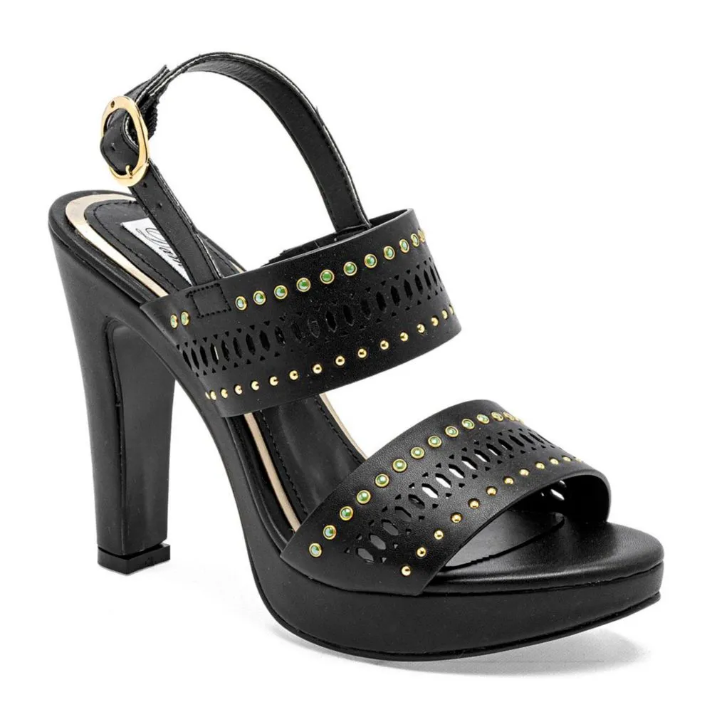 Damita sandalia para mujer negro cod 147471-E