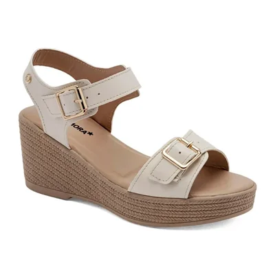 Moramora sandalia para mujer blanco cod 147579-E