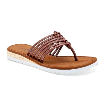 Mora Tierra sandalia para mujer café cod 147597-E