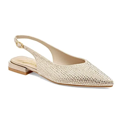 Shakira flat para mujer dorado cod 146561-E
