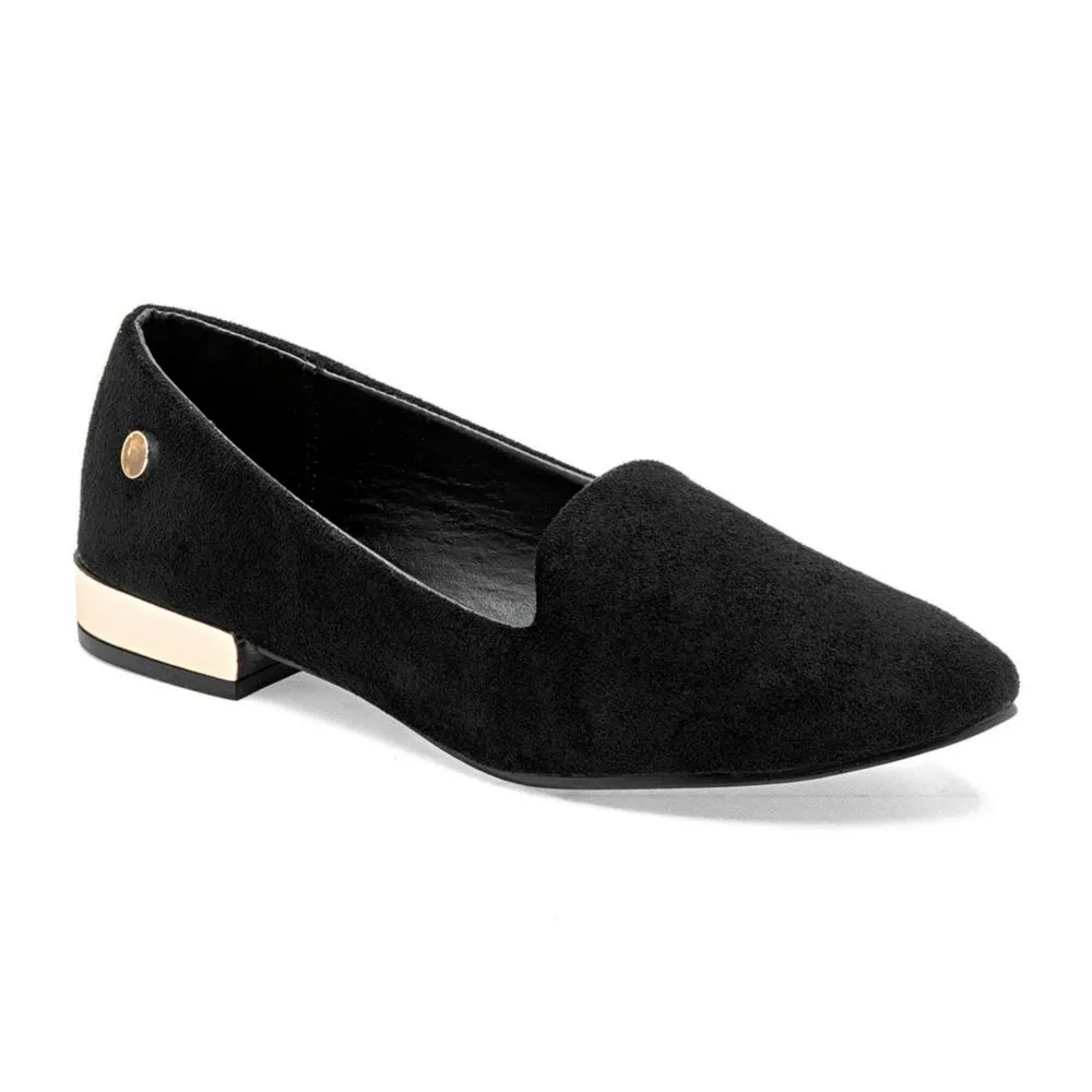 Been Class flat para mujer negro cod 148499-E