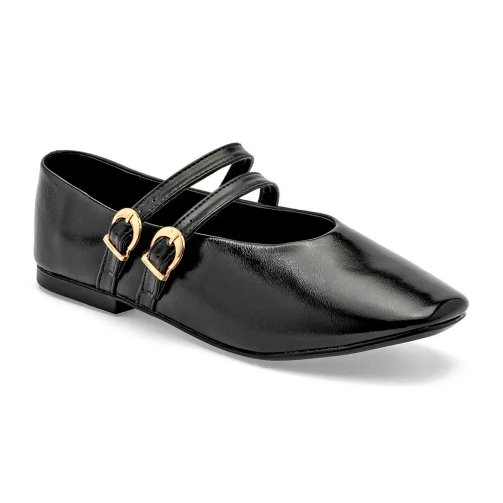 Ivi Love flat para mujer negro cod 147569-E