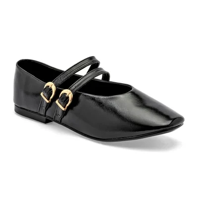 Ivi Love flat para mujer negro cod 147569-E