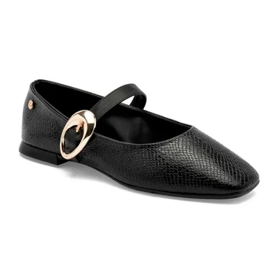 Moramora flat para mujer negro cod 147538-E