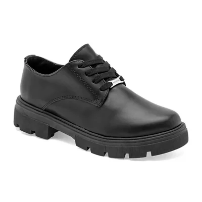 Moramora zapato escolar para mujer negro cod 146511-E
