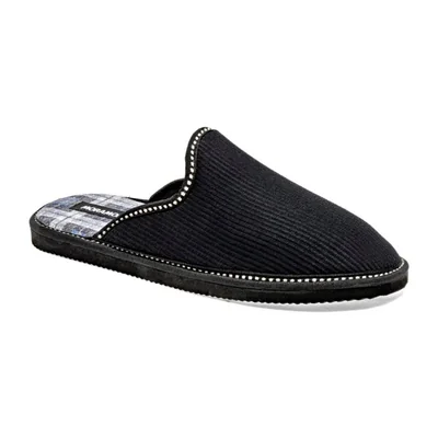 Moramora pantufla para hombre negro cod 147697-F