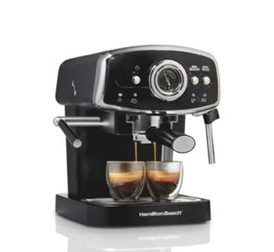 Cafetera Espresso Slide Lock Hamilton Beach
