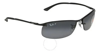 Anteojos Lentes de Sol Ray Ban RB3183 RB3183 00271 63-15 Negro mate/gris