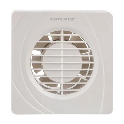Extractor de Aire para Baño Estevez 1104(eco) color Blanco 4'' 1104 Muro/Techo