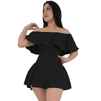 Vestido Sea Brazil Negro para Mujer