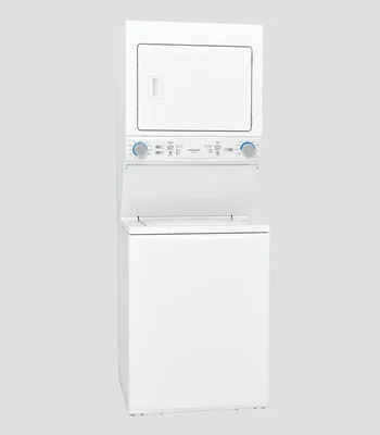 Centro de Lavado a Gas LP o Natural de Carga Superior y Frontal 20 Kg, Blanco